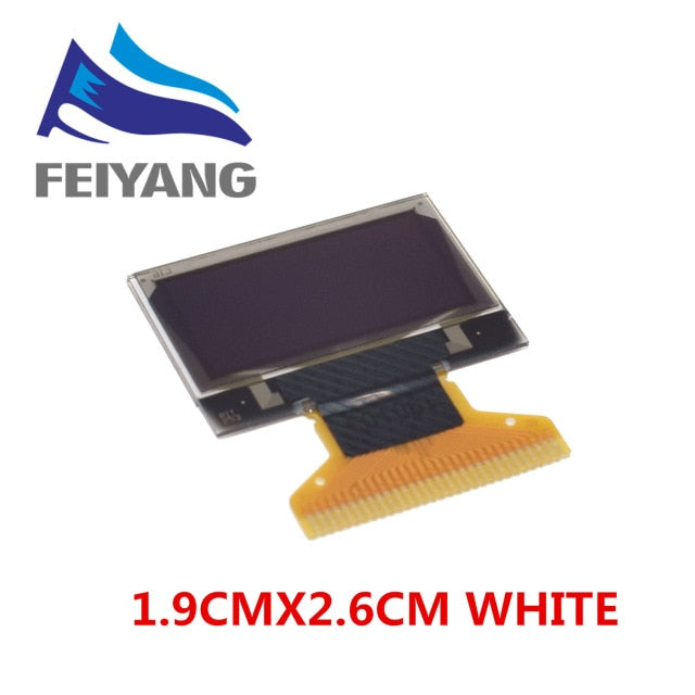 4pin 7pin White/Blue/Yellow Blue color 0.96 inch 128X64  OLED Display Module For Arduino 0.96" IIC I2C SPI Communicate
