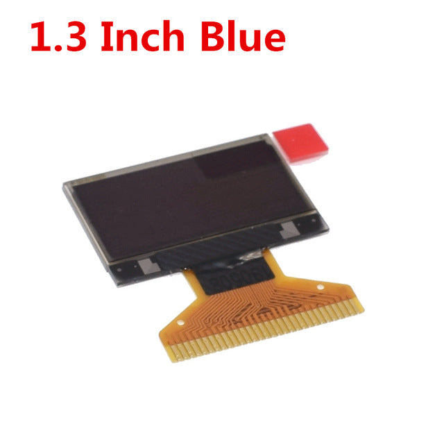 1pcs 1.3 inch OLED module white/blue SPI/IIC I2C Communicate color 128X64 1.3 inch OLED LCD LED Display Module 1.3" OLED module