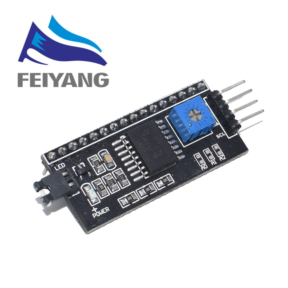 1PCS Serial Board Module Port IIC/I2C/TWI/SPI Interface Module 1602 LCD Display