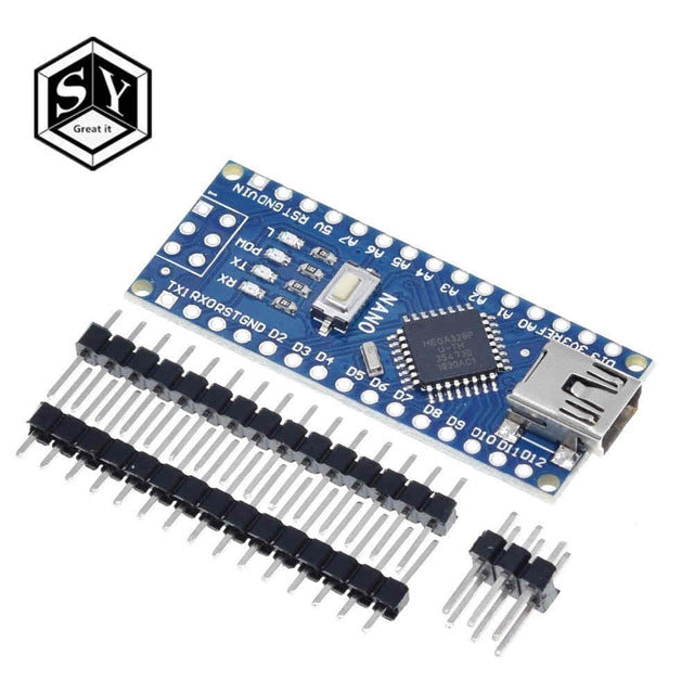 Nano 1PCS Mini USB With the bootloader Nano 3.0 controller compatible for arduino CH340 USB driver 16Mhz NANO V3.0 Atmega328P