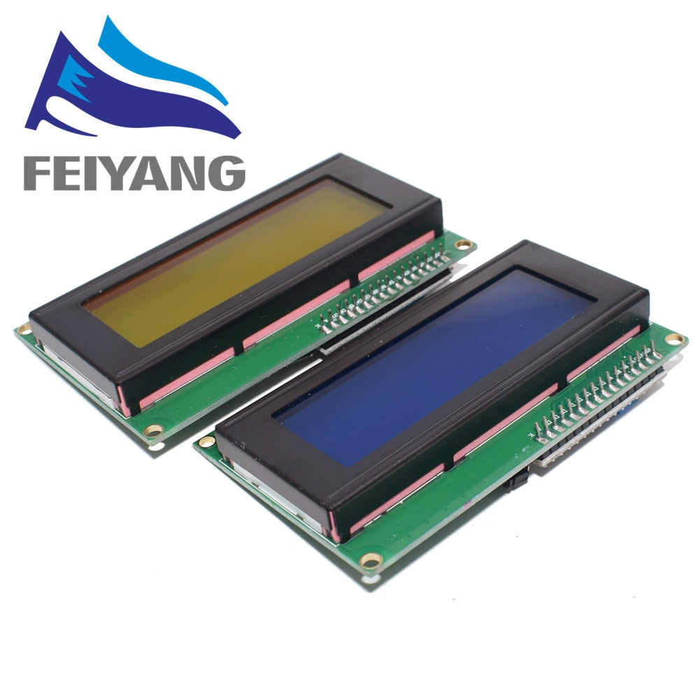 1PCS LCD2004+I2C 2004 20x4 2004A Blue/Green screen HD44780 Character LCD /w IIC/I2C Serial Interface Adapter Module