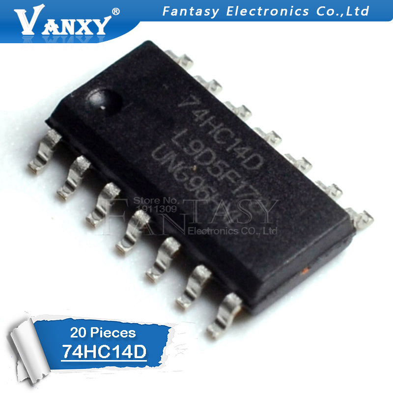 20PCS 74HC14D SOP14 74HC14 SOP SN74HC14DR SN74HC14 SMD new and original IC