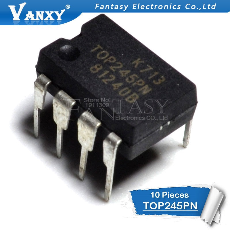 10PCS TOP245PN DIP TOP245 DIP-7 TOP245P DIP7 245PN