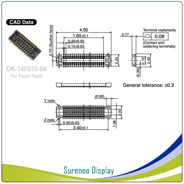1.3 Inch Round Circle Circular 240X240 IPS Serial ST7789V TFT LCD Display Module Screen with Capacitive Touch Panel