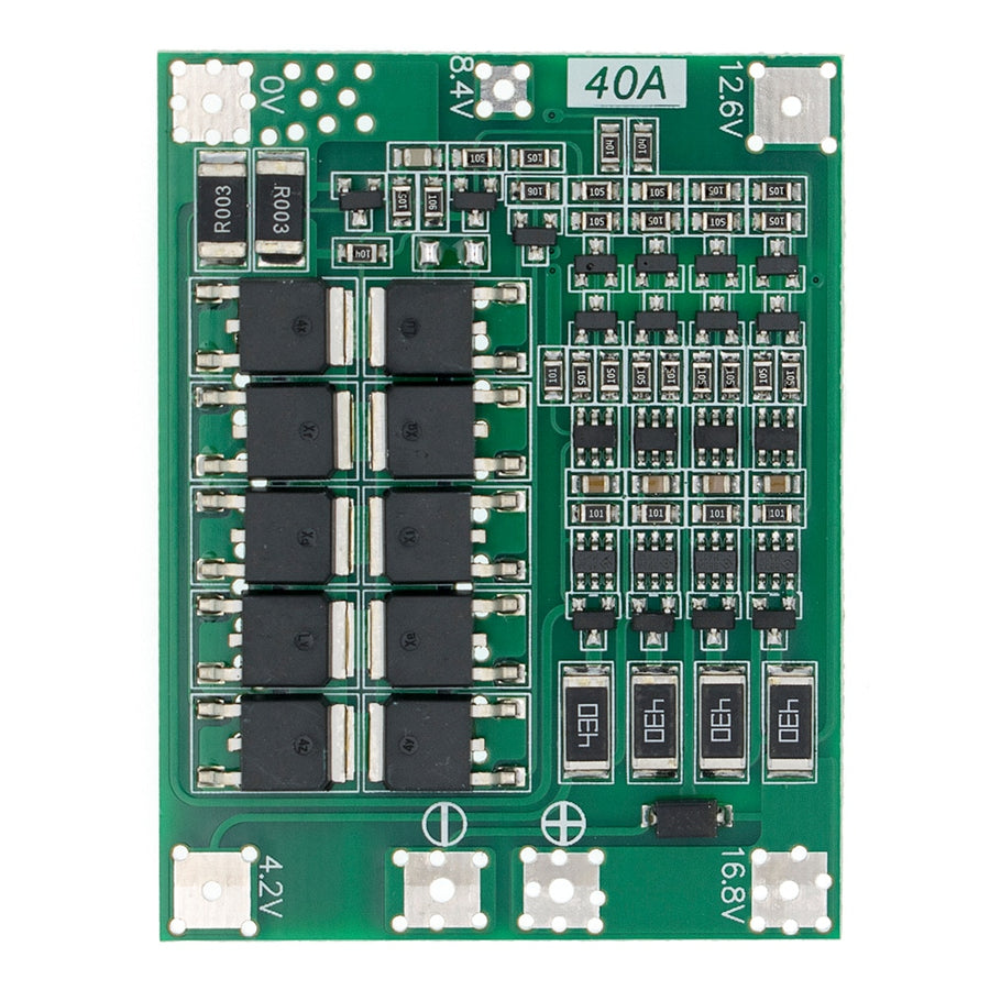 4S 40A Li-ion Lithium Battery 18650 Charger PCB BMS Protection Board with Balance For Drill Motor 14.8V 16.8V Lipo Cell Module