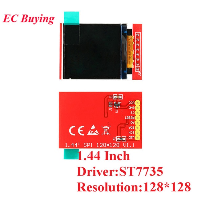 1.44/1.8/2.0/2.2/2.4/2.8 Inch TFT Color Screen LCD Display Module Drive ST7735 ILI9225 ILI9341 Interface SPI 128*128 240*320