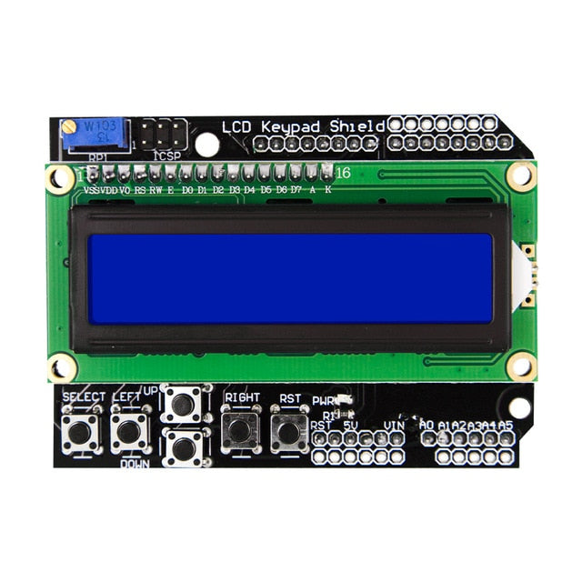 LCD1602 Blue Yellow Green Gray  Backlight IIC/I2C RGB Keypad Shield LCD2002 LCD2004 for arduino raspberry pi
