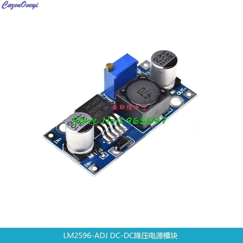 Ultra-small LM2596 supply module DC / DC BUCK 3A adjustable buck module regulator ultra LM2596S 24V switch 12V 5V 3V In Stock