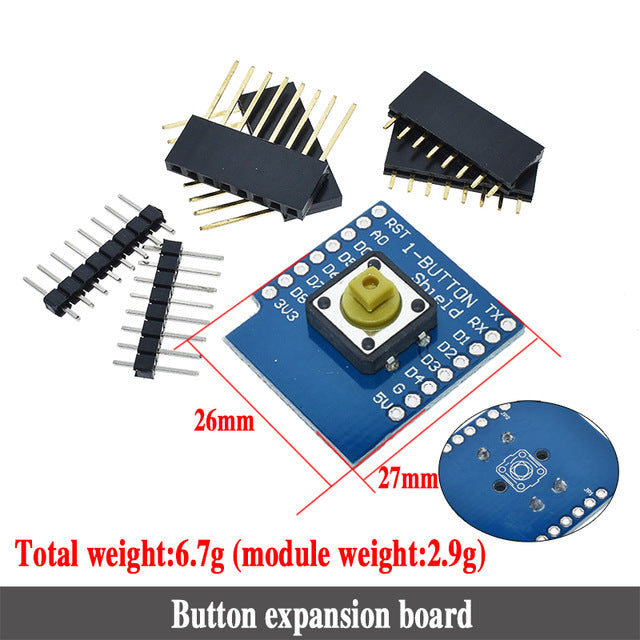 D1 Mini ESP8266 ESP-12 ESP-12F CH340G CH340 V2 USB WeMos WIFI Development Board D1 Mini NodeMCU Lua IOT Board 3.3V With Pins