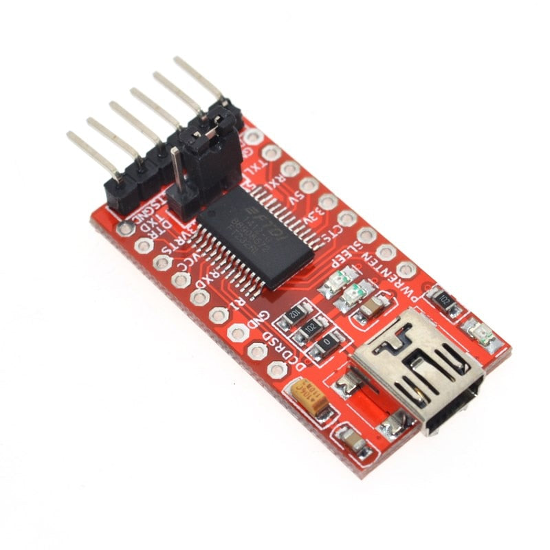 FT232RL FTDI USB 3.3V 5.5V to TTL Serial Adapter Module forArduin Mini Port.Buy a good quality!Please choose me