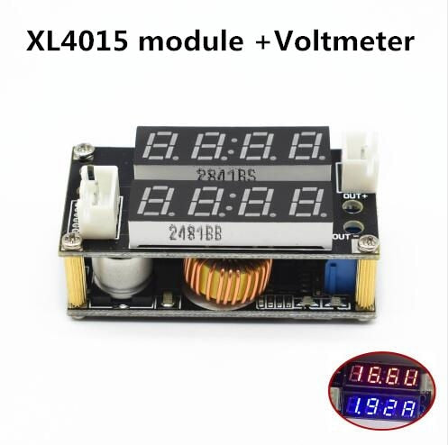 Original XL4015 E1 5A DC to DC CC CV Lithium Battery Step down Charging Board Led Power Converter Lithium Charger Module