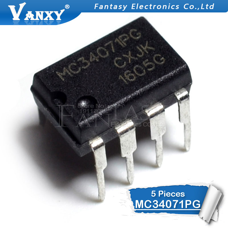 5PCS MC34071P DIP8 MC34071PG MC34071 DIP-8 DIP