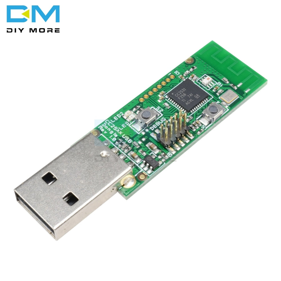 Wireless Zigbee CC2531 Sniffer Bare Board Packet Protocol Analyzer Module USB Interface Dongle Capture Packet Module