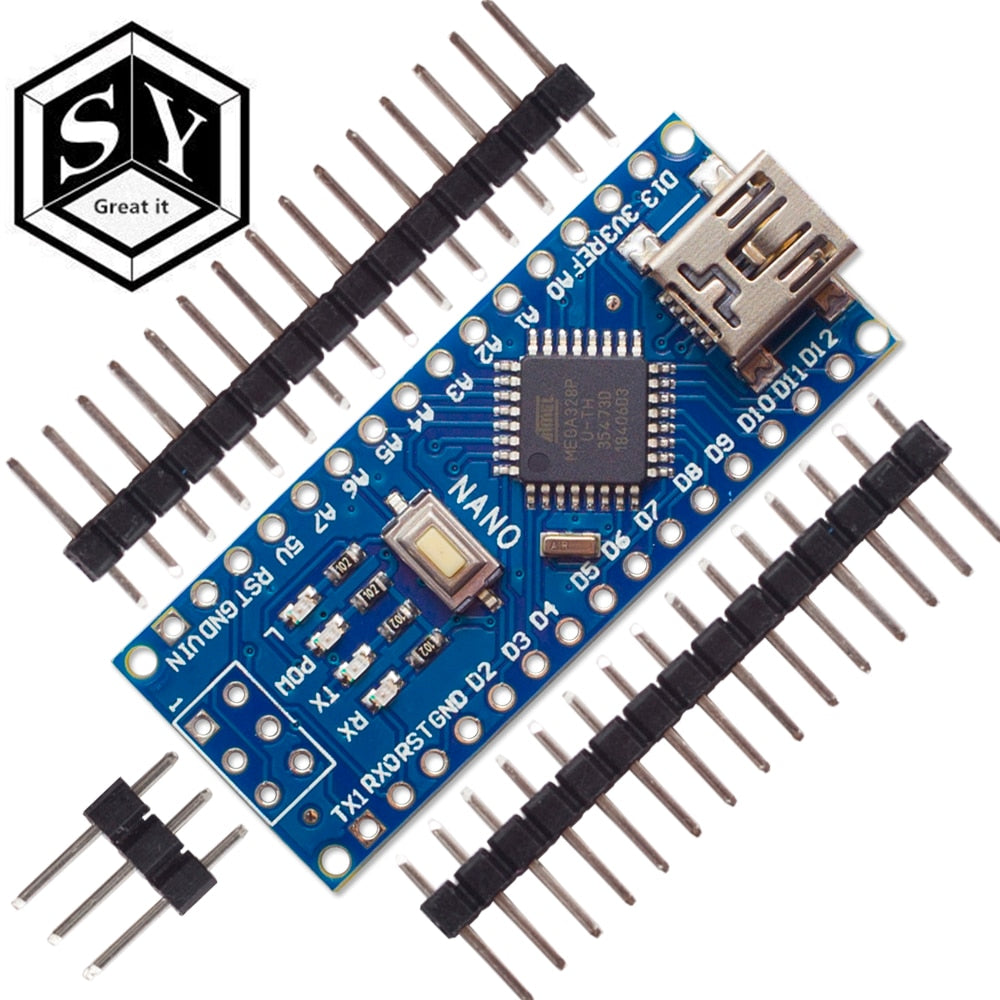 Nano 1PCS Mini USB With the bootloader Nano 3.0 controller compatible for arduino CH340 USB driver 16Mhz NANO V3.0 Atmega328P
