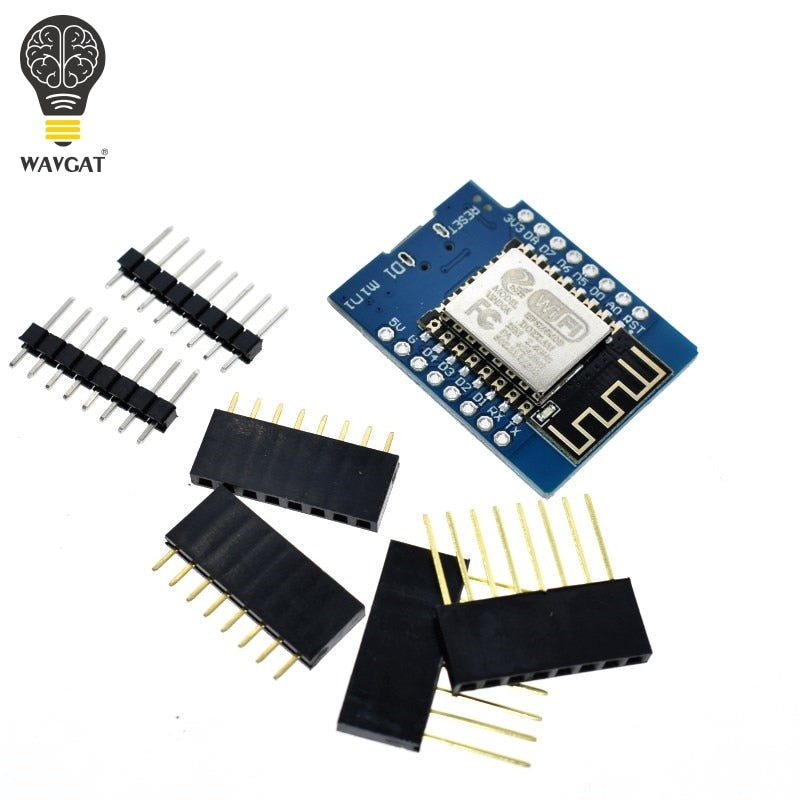 D1 Mini ESP8266 ESP-12 ESP-12F CH340G CH340 V2 USB WeMos WIFI Development Board D1 Mini NodeMCU Lua IOT Board 3.3V With Pins