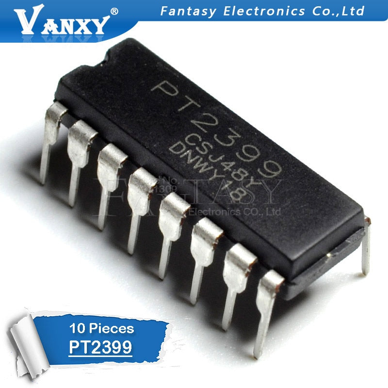 10PCS PT2399 DIP16 PT2399 DIP DIP-16 new and  original IC