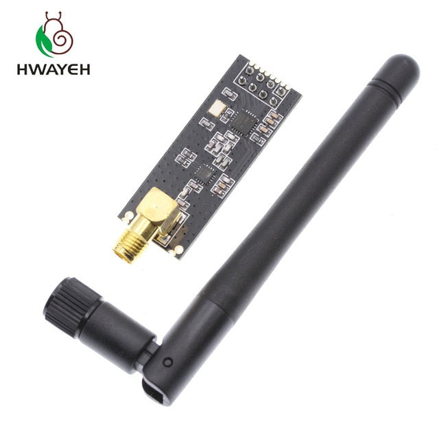 1sets Special promotions 2.4G wireless modules 1100-Meters Long-Distance NRF24L01+PA+LNA wireless modules (with antenna)